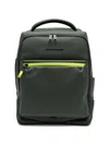 Piquadro Green Backpack In Red