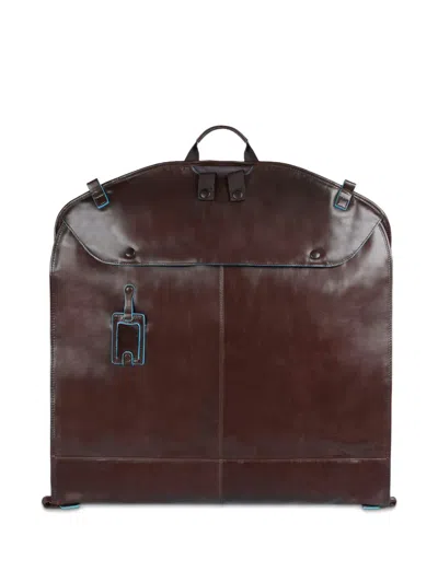 Piquadro Hanging Hook Garment Bag In Green