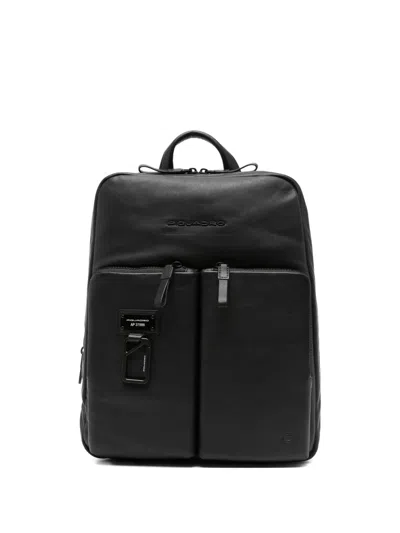 Piquadro Harper Backpack In Black