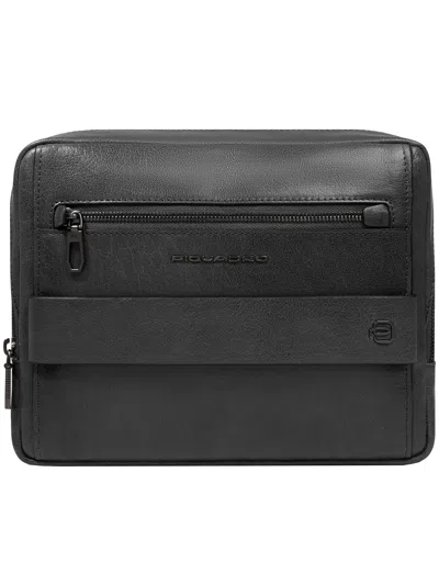 Piquadro Horizontal Ipad11 Bag In Black