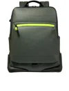 Piquadro Fabric Backpack With Laptop Compartment 15.6'' 2 Compartments In Green