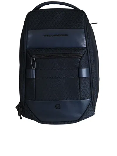 Piquadro Ipad Carrying Backpack In Blue