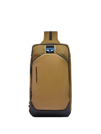 Piquadro Ipad Mini Sling Bag In Brown