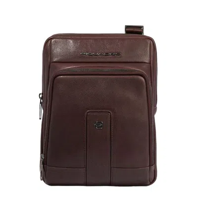 Piquadro Ipad Shoulder Bag In Brown