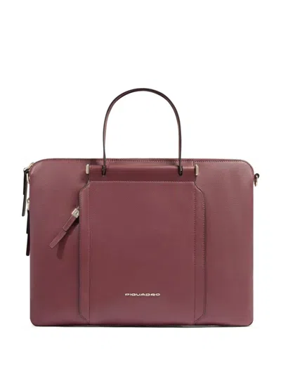 Piquadro Laptop 15,6" Bag In Red