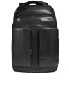 Piquadro Laptop And Ipad Backpack In Black
