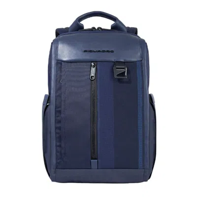 Piquadro Laptop And Ipad Backpack In Blue