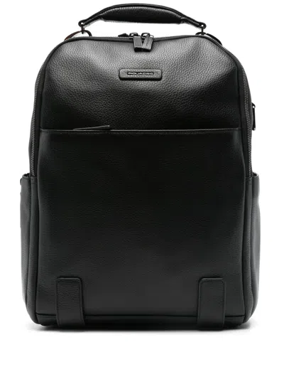 Piquadro Laptop Backpack 14" In Black