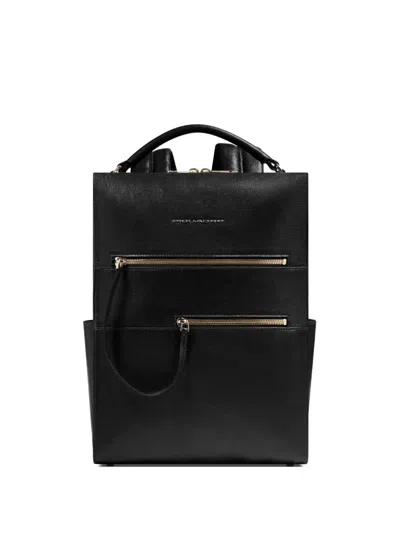 Piquadro Laptop Backpack In Black