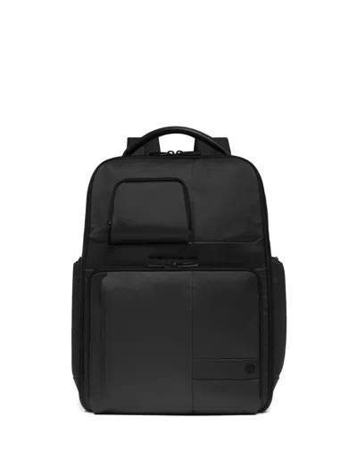 Piquadro Laptop Backpack In Black