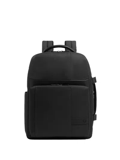 Piquadro Laptop Backpack In Black