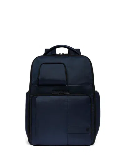 Piquadro Laptop Backpack In Blue