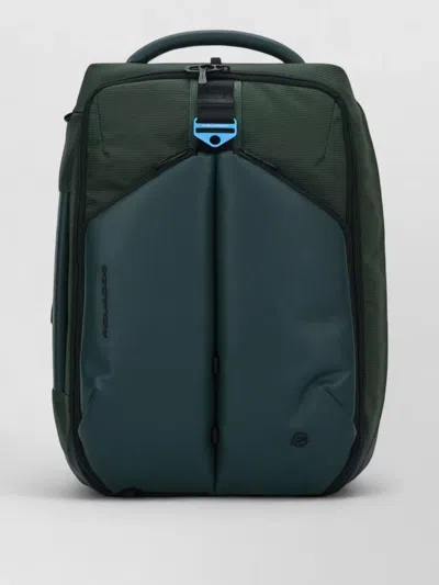Piquadro Laptop Backpack Expandable Three Compartments 15 6 In Green