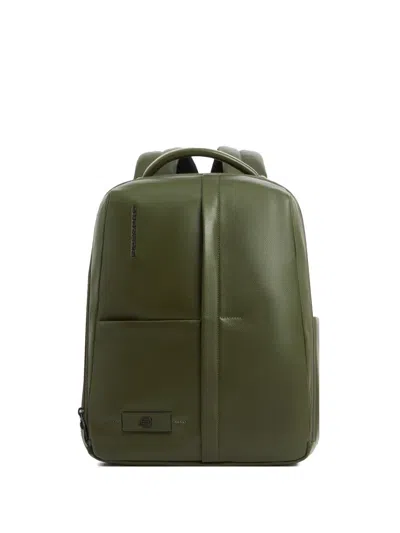 Piquadro Laptop Backpack In Green