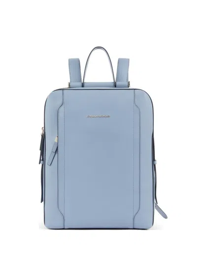Piquadro Laptop Backpack In Orange