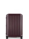 Piquadro Large 4-wheel Suitcase In Purple