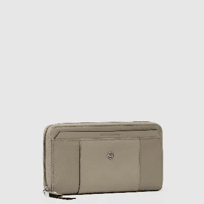 Piquadro Large Wallet Woman  Pd1515w92tr-n Black