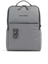 PIQUADRO PIQUADRO LEATHER BACKPACK WITH LAPTOP HOLDER 15.6" BAGS