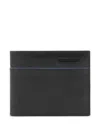 Piquadro Logo-lettering Wallet In Black