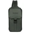 Piquadro Leather One-shoulder Bags In Green