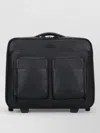 Piquadro Leather Pilot Cabin Trolley Top Handle