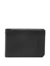 Piquadro Leather Wallet In Black