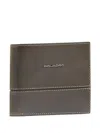 Piquadro Leather Wallet In Brown