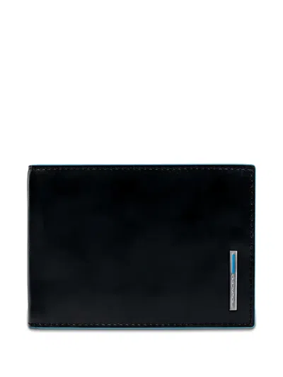Piquadro Leather Wallet In White