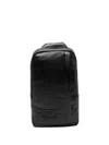 Piquadro Lobo-patch Backpack In Black