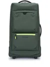 Piquadro Logo-embossed Trolley In Green