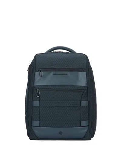 PIQUADRO LOGO-PLAQUE BACKPACK