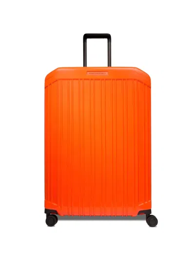 Piquadro 로고 여행용 캐리어 In Orange