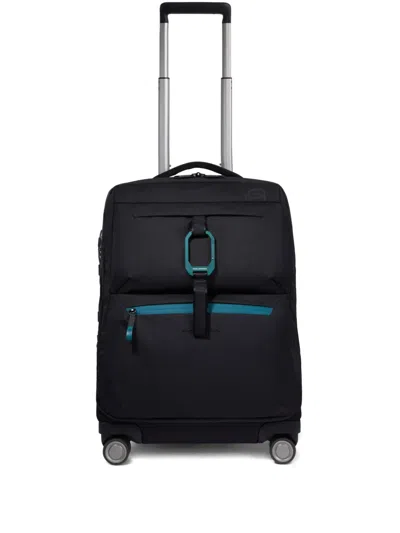 Piquadro Logo Travel Bag In Black