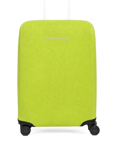 Piquadro Logo-print Suitcase Cover In Green