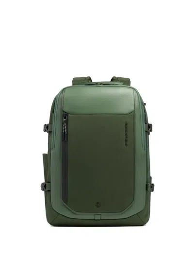 Piquadro Lyss Bike Laptop Backpack In Green
