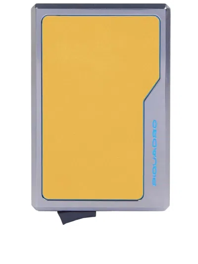 Piquadro Magsafe Credit Card Holder In Green