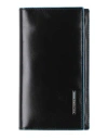 Piquadro Man Cardholder Black Size - Cow Leather