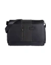 Piquadro Man Cross-body Bag Midnight Blue Size - Cow Leather, Polyester, Nylon, Metal