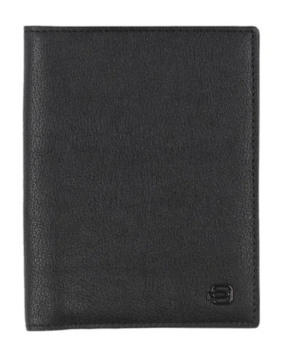 Piquadro Man Document Holder Black Size - Leather