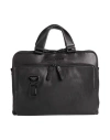 Piquadro Man Handbag Black Size - Cow Leather