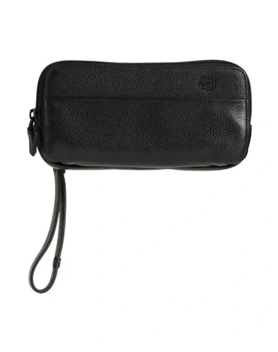 Piquadro Man Handbag Black Size - Cow Leather