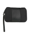 Piquadro Man Handbag Black Size - Cow Leather, Eva (ethylene - Vinyl - Acetate), Nylon, Polyester, M