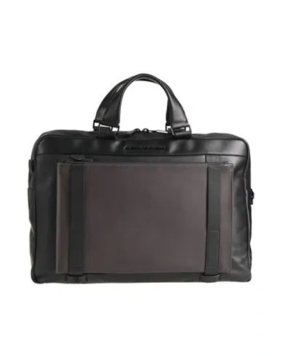 Piquadro Man Handbag Black Size - Leather