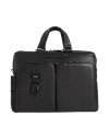 Piquadro Man Handbag Black Size - Leather