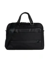 Piquadro Man Handbag Black Size - Textile Fibers In Black