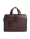 Piquadro Man Handbag Dark Brown Size - Cow Leather