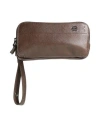 Piquadro Man Handbag Dark Green Size - Cow Leather In Green