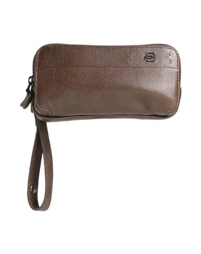 Piquadro Man Handbag Dark Green Size - Cow Leather
