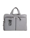 Piquadro Man Handbag Grey Size - Leather