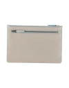 Piquadro Man Pouch Ivory Size - Cow Leather